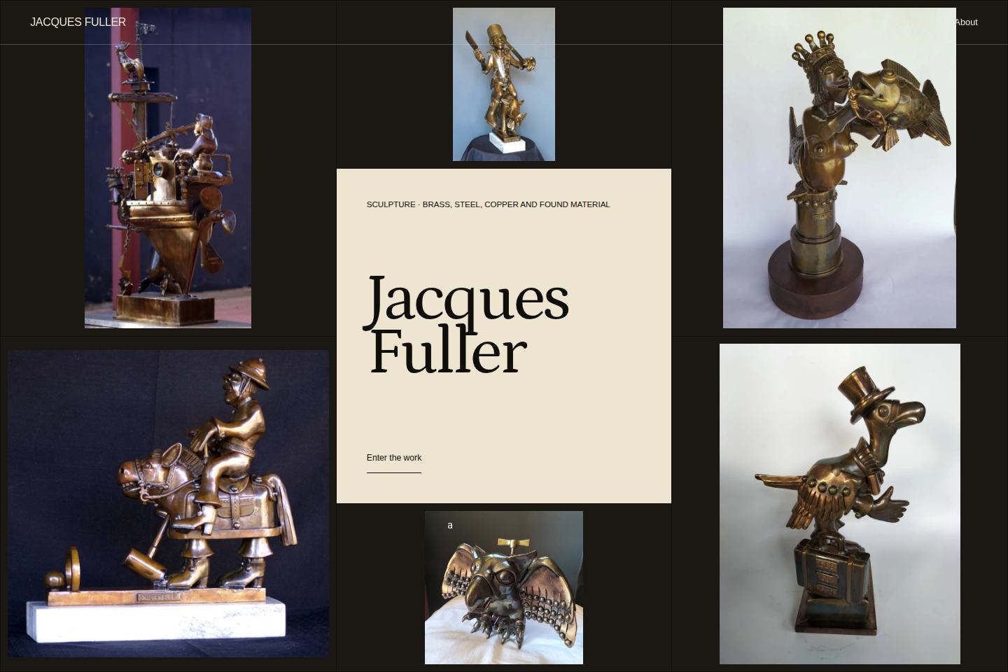Jacques Fuller sculpture portfolio
